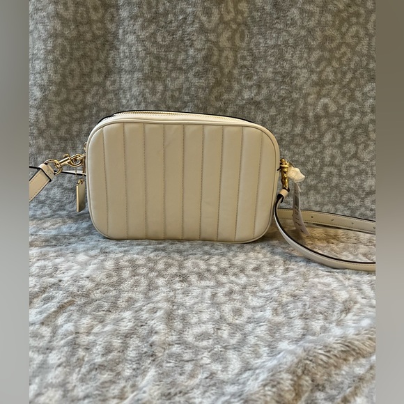 SOLD NWT COACH Linear Quilted Jes Crossbody - Picture 4 of 10